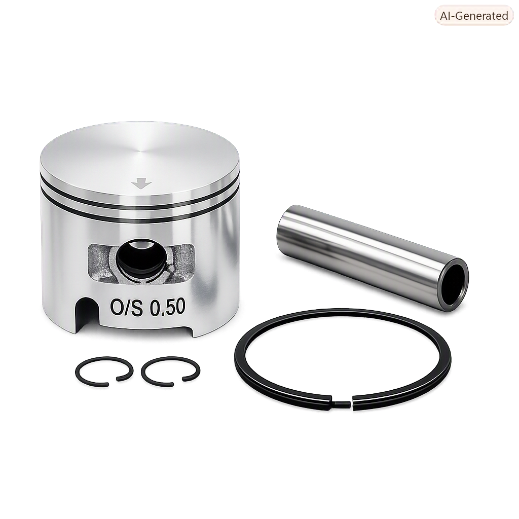 YAMAHA 40G PISTON O/S.050 W/PIN& CLIP